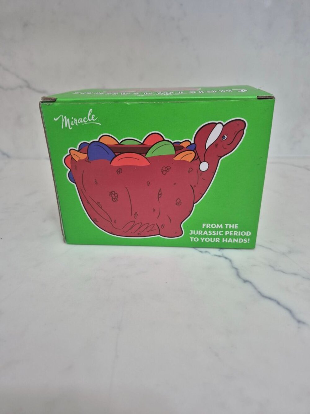 Miracle Christmasaurus Ceramic Mug New in Box